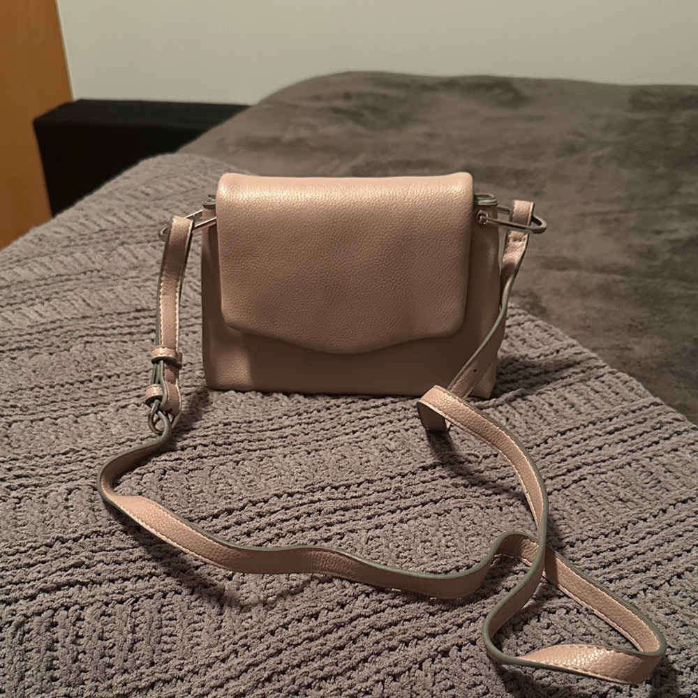 a new day Taupe Crossbody Bag